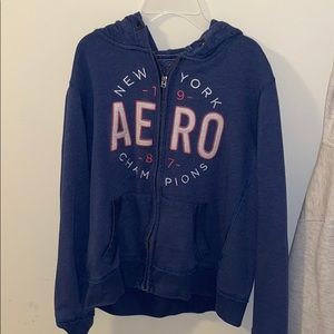 Aero 1987 Champions dark blue zip-up jacket